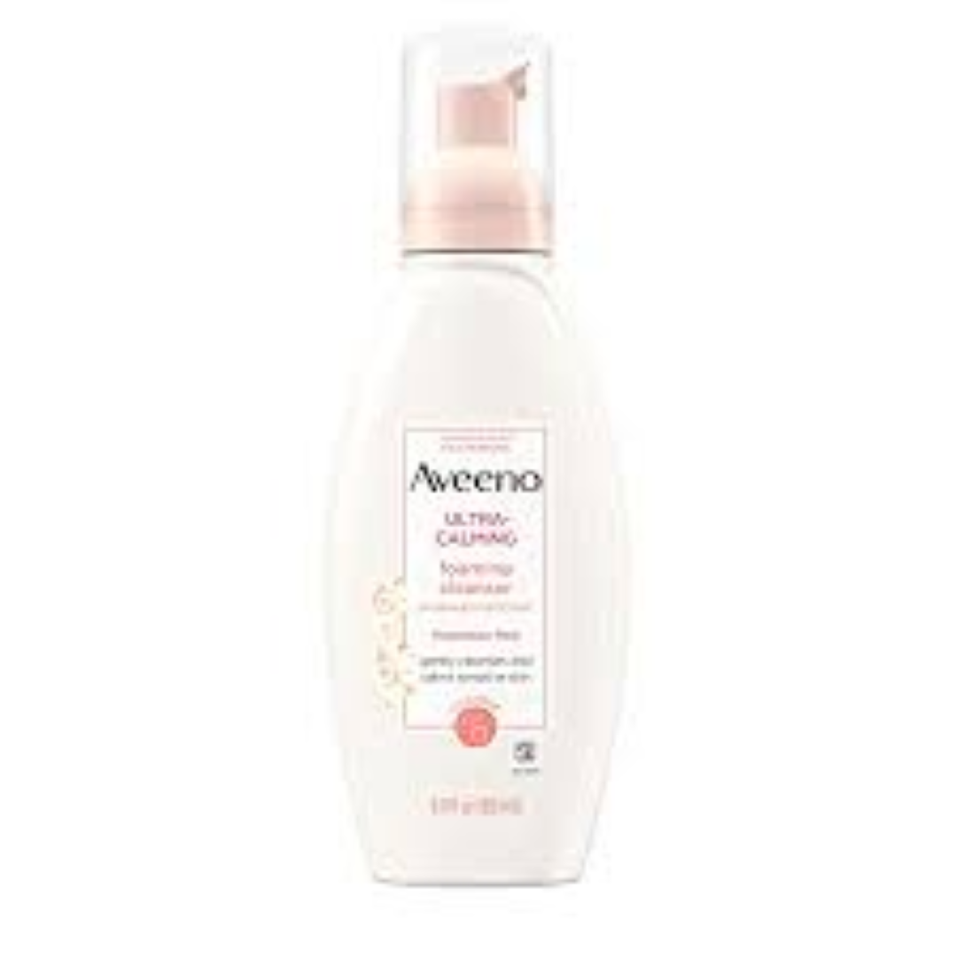 AVEENO ULTRA CALMING FOAM CLEANSER 180ML